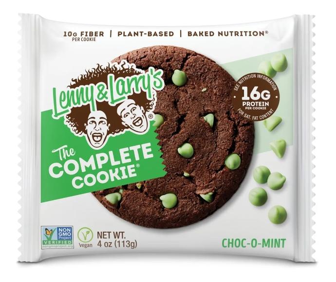 LENNY &amp; LARRYS COMPLETE COOKIE CHOC-O-MINT 114 GRS