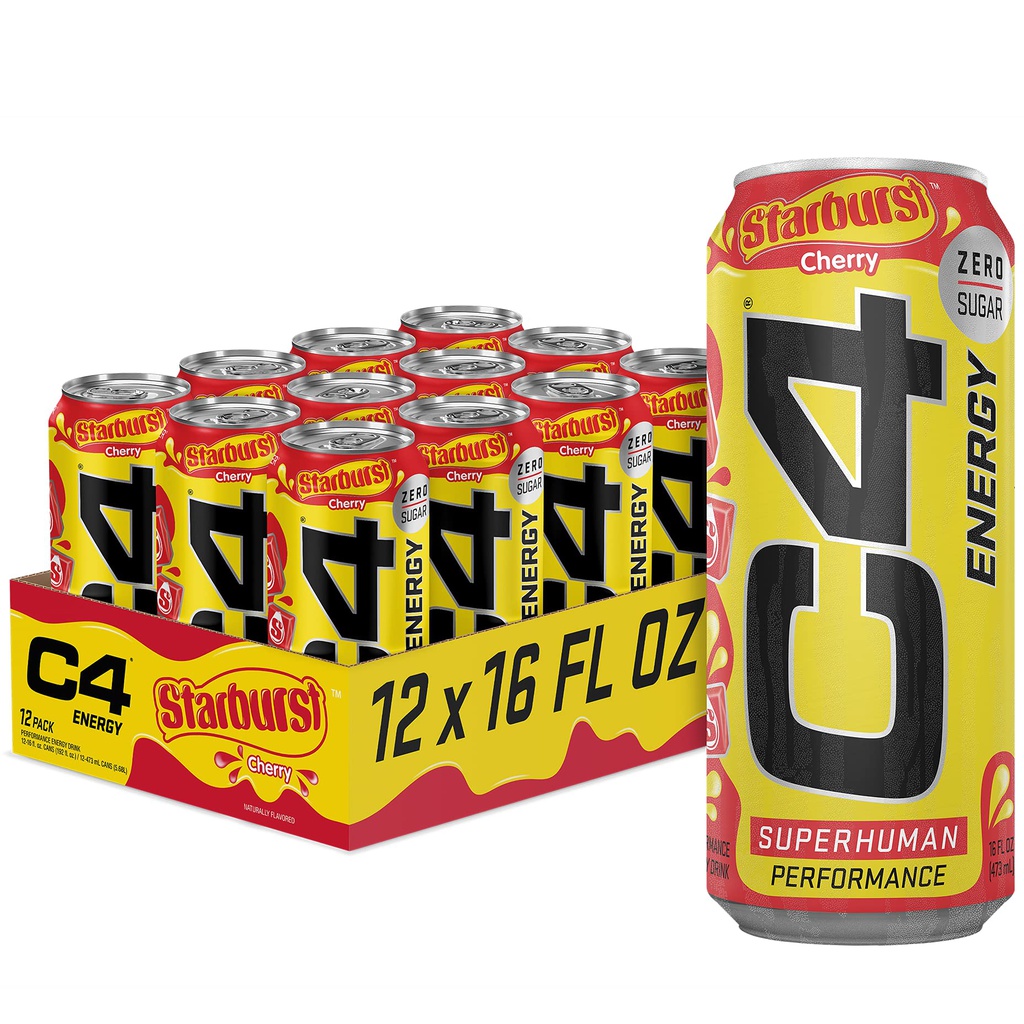 CELUCOR C4 ENERGY CRB 16OZ 1 PK CHERRY STARBURST