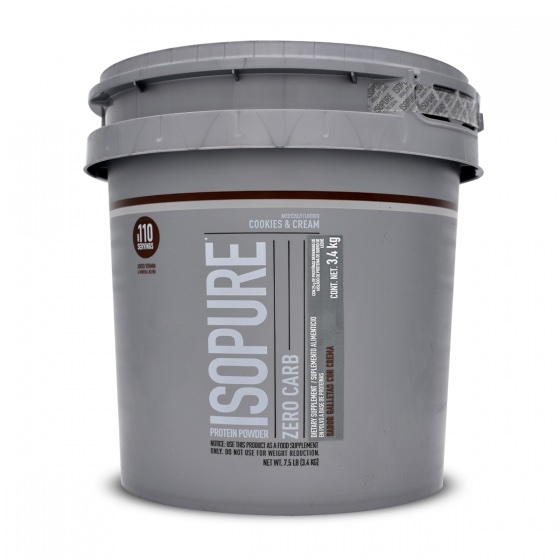 NATURAL BEST  ISOPURE ZERO CARB BAG 7.5 LB COOKIES &amp; CREAM