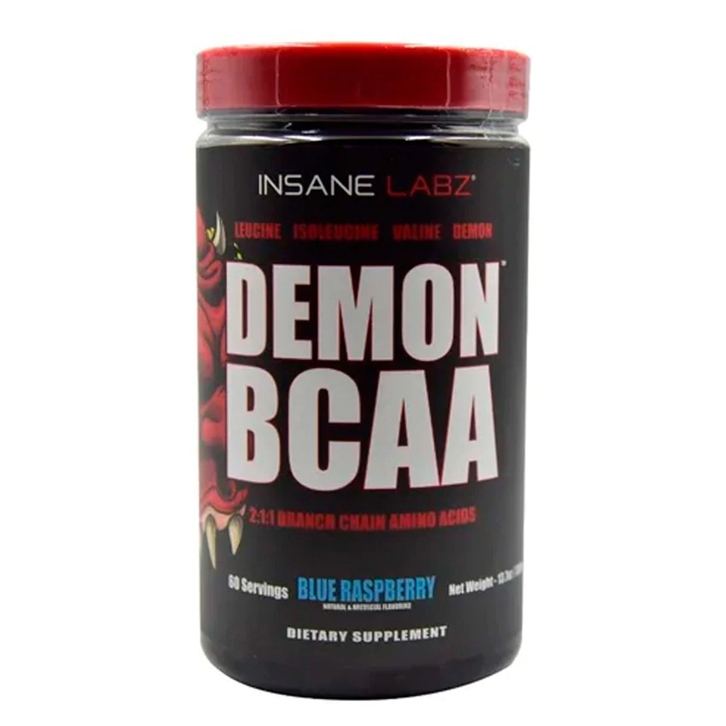 INSANE DEMON BCAA 60 SERV BLUE RASPBERRY