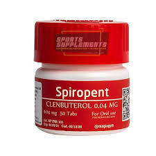 ROTTERDAM PHARMACEUTICAL SPIROPENT (CLEMBUTEROL) 0.04 MG 50 TABLETAS