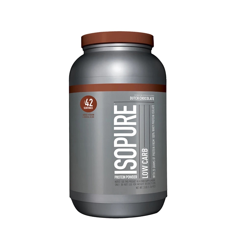 NATURAL BEST ISOPURE LOW CARB CHOCOLATE 3 LBS
