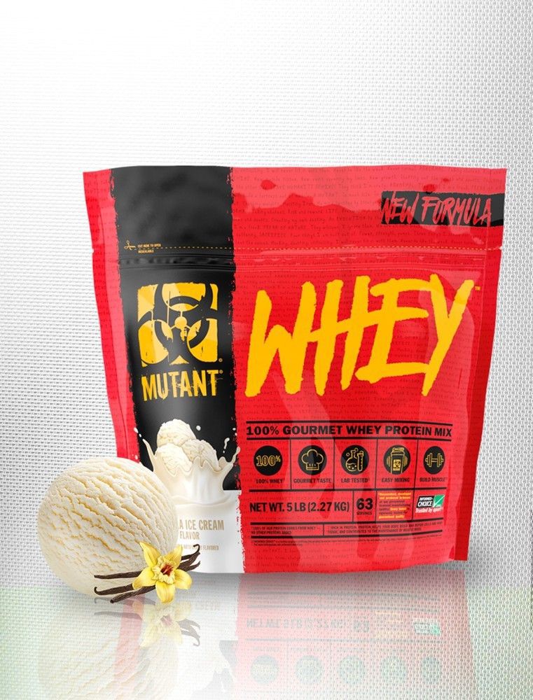 MUTANT WHEY	VAINILLA ICE CREAM  5 LBS