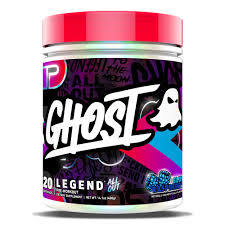 GHOST LEGEND ALL OUT PWO 20 SERV BLUE RASPBERRY