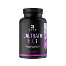 B LIFE CALTRATO &amp; D3 (CITRATO DE CALCIO Y VITAMINA D3) 180 CAPS