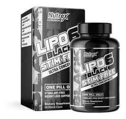 [850046504754] NUTREX LIPO 6 BLACK UC STIM-FREE 60 CAPS