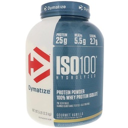 [705016353217] DYMATIZE ISO 100 5 LBS VAINILLA GOURMET