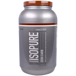 [089094021979] NATURAL BEST ISOPURE ZERO CARB 3 LB COOKIES &amp; CREAM