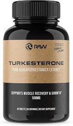 [860007634925] RAW TURKESTERONE 60 CT