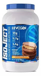 [810121051436] EVOGEN ISOJECT 4 LBS CHOCOLATE PEANUT BUTTER