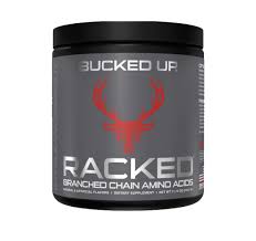 [851005007163] BUCKED UP RACKED BCAA 30 SERV BLOOD RAZ