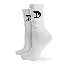DRAGON SOCKS WHITE