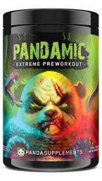 [051497313586] PANDA PANDAMIC EXTREME PWO 25 SERV PEACH GUMMY RINGS